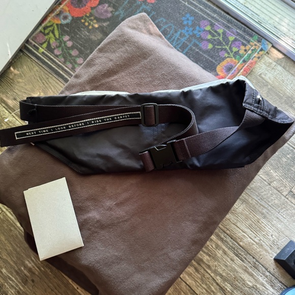 RICK OWENS DRKSHDW belt bag DA02B4427 black/ black NWT Unisex - Picture 5 of 14